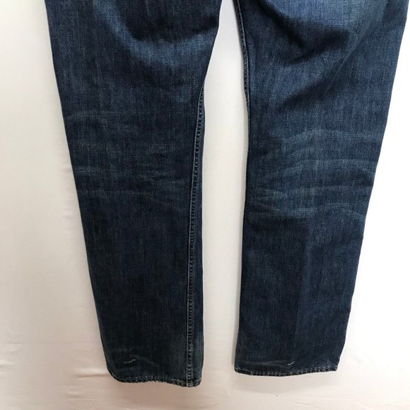 Polo Ralph Lauren Mens Jeans 38x34 Vintage 67 Blue Denim 100% Cotton Med Wash - Picture 8 of 11